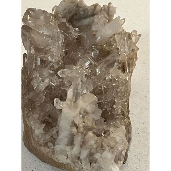 Six Plus Pound Many Points Quartz on Matrix Museum Quality Cabinet Specimen - Picture 7 of 15